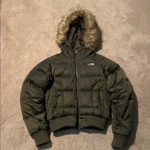 The North face goose down jacket